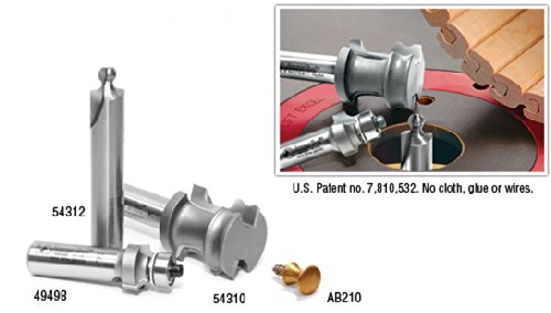 るな Amana Tool - 49498 Carbide Tipped Corner Round 1/8 Radius x